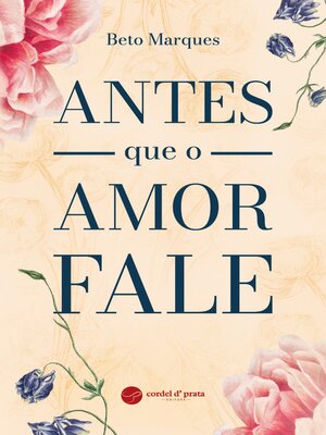 cover image of Antes que o Amor Fale